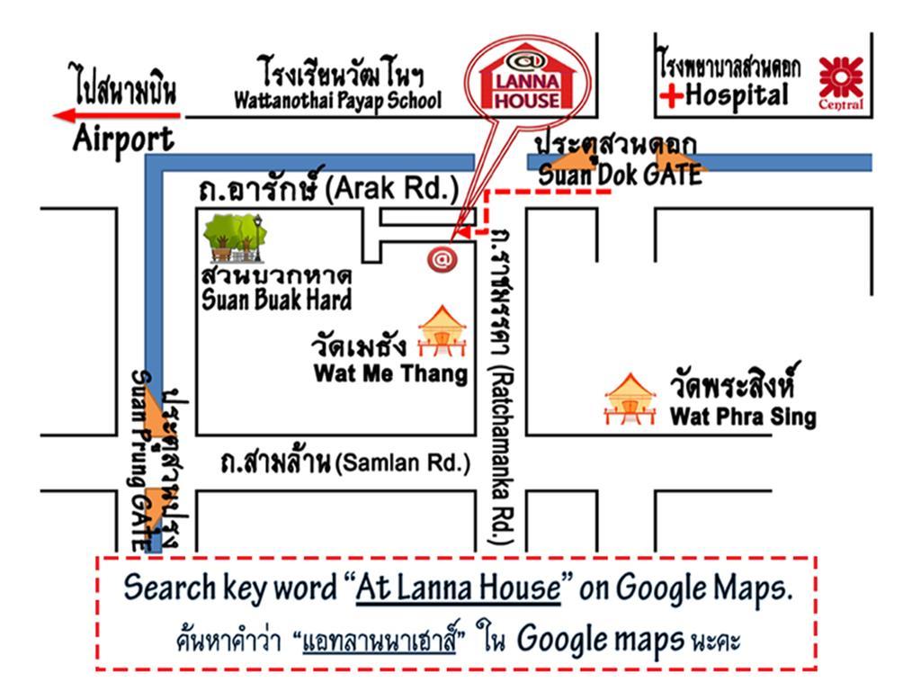 @Lanna House (Adults Only) Hostel Chiang Mai Ngoại thất bức ảnh